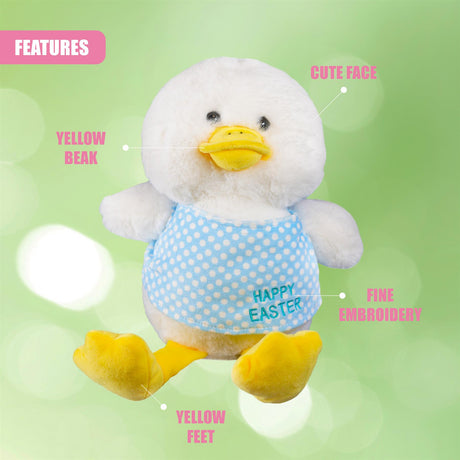 Happy Easter Chicks Super Soft Sitting Toy by The Magic Toy Shop - UKBuyZone
