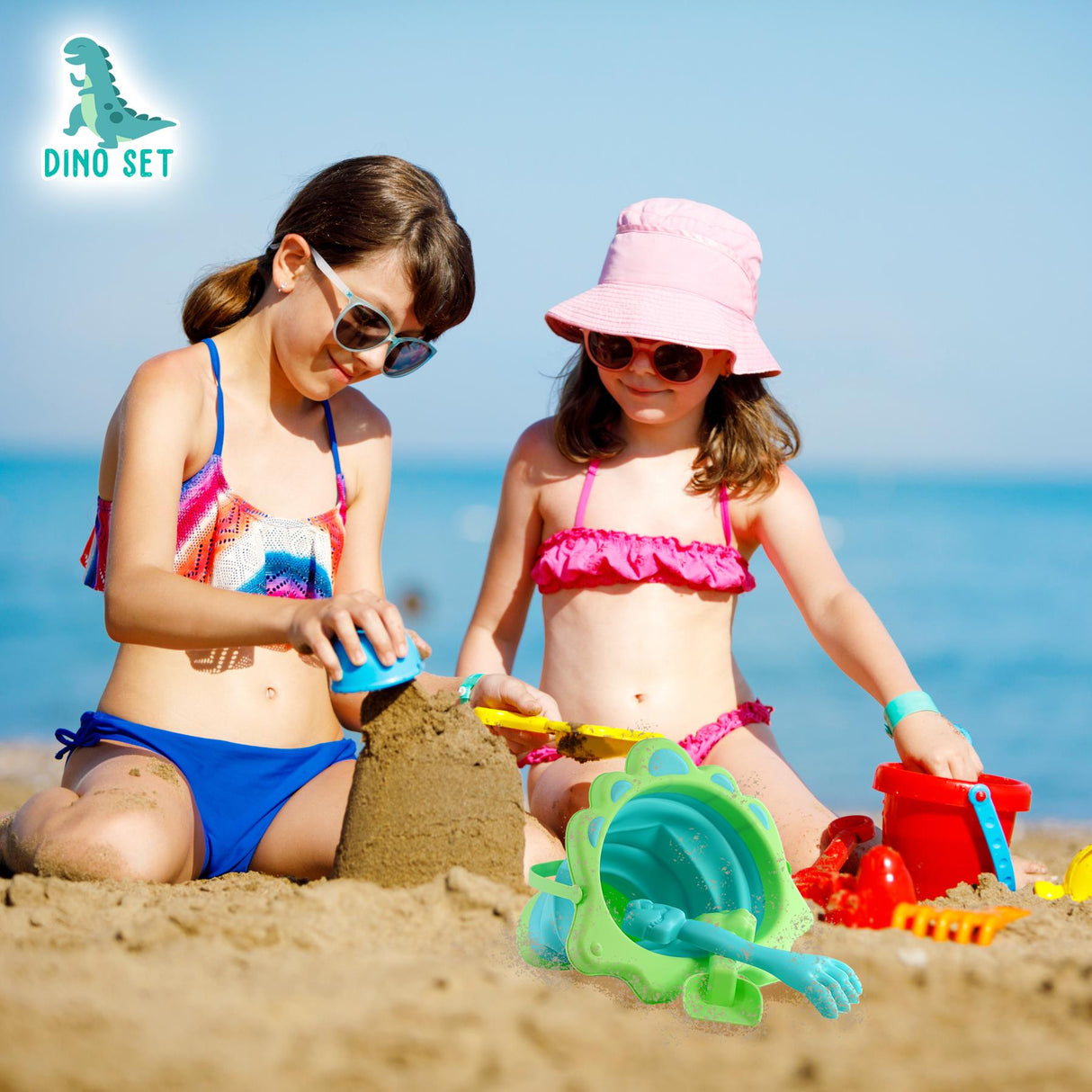 Animal Beach Bucket Set by The Magic Toy Shop - UKBuyZone