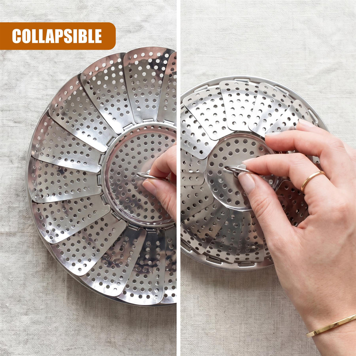 Collapsible Steamer 23 cm