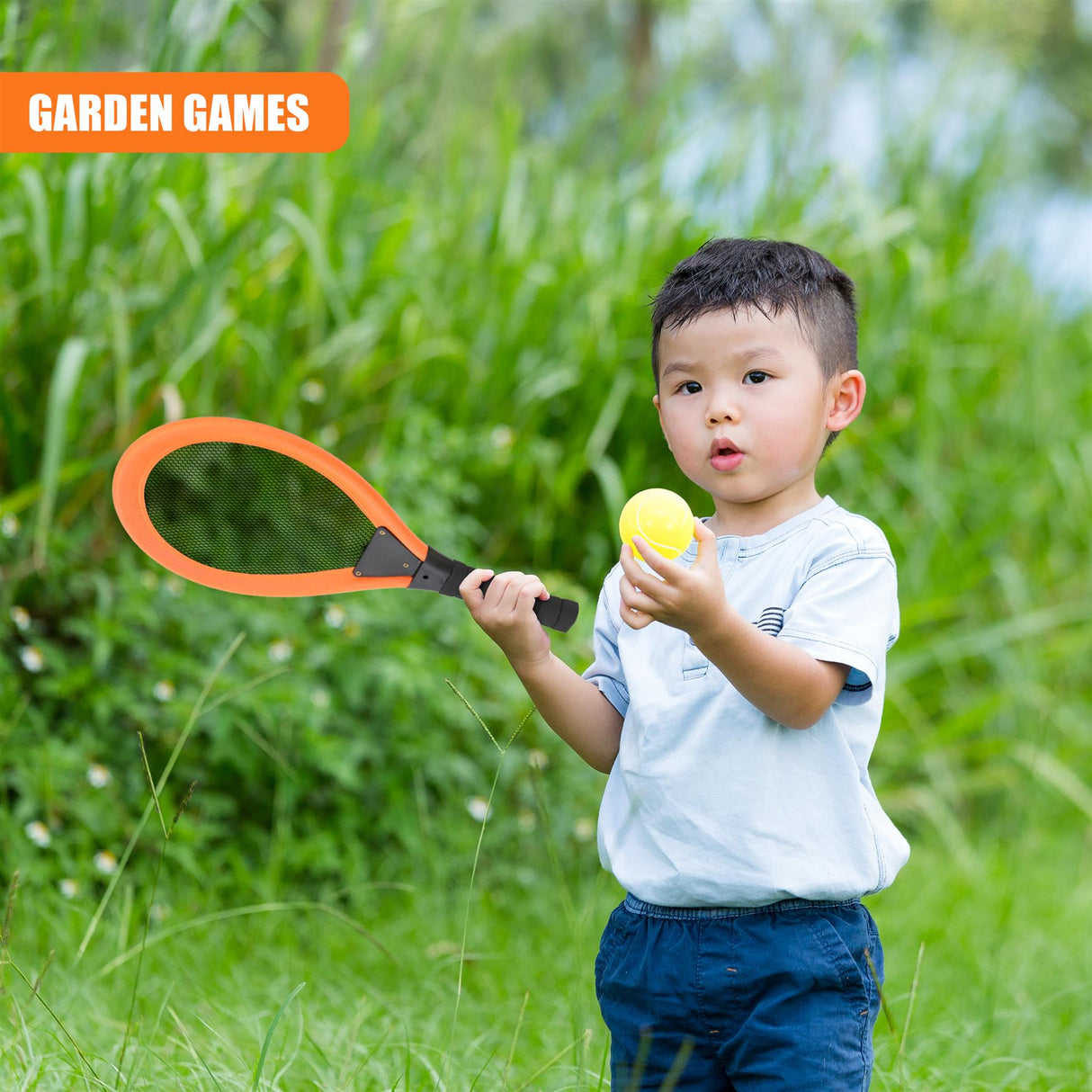 Soft Tennis Set by The Magic Toy Shop - UKBuyZone