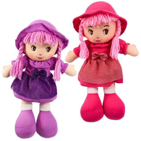 My First Rag Doll 35 cm Soft Cuddly Dolly by BiBi Doll - UKBuyZone