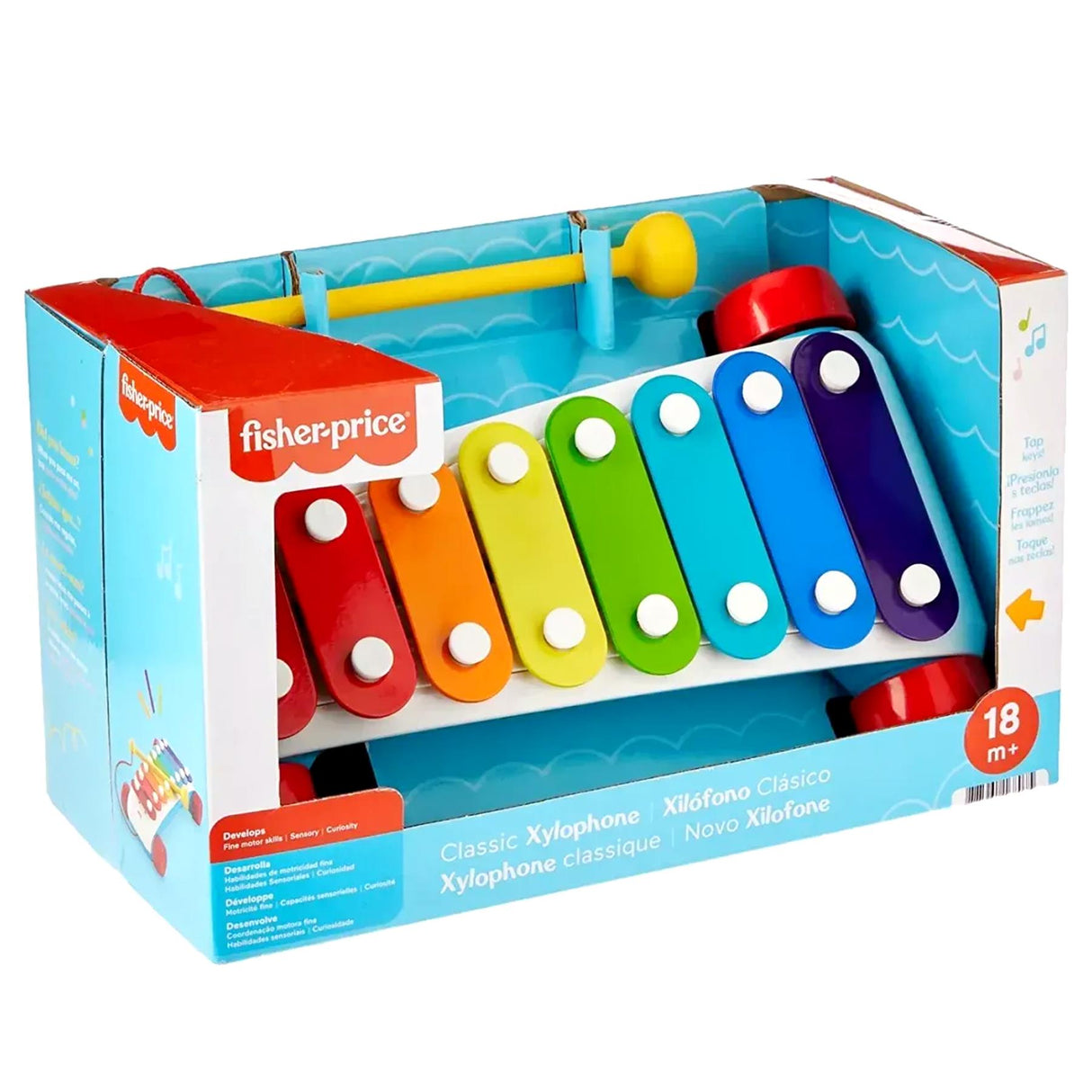 Fisher-Price Classic Xylophone Musical Pull Toy
