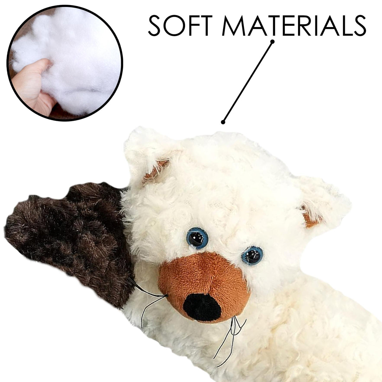 Novelty Cream Cat Draught Excluder for Doors by GEEZY - UKBuyZone