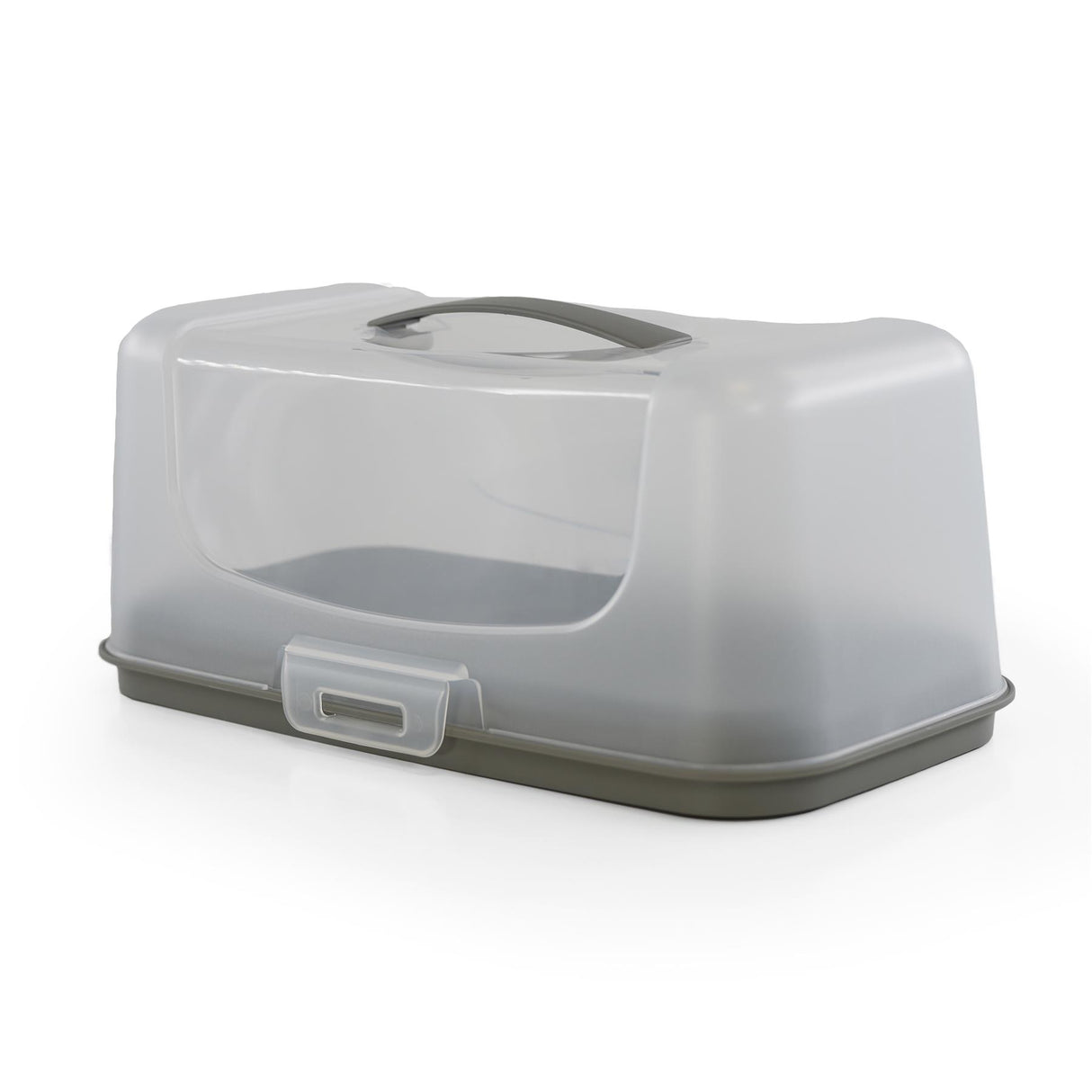 Rectangular Cake Carrier with Handle and Lid by GEEZY - UKBuyZone