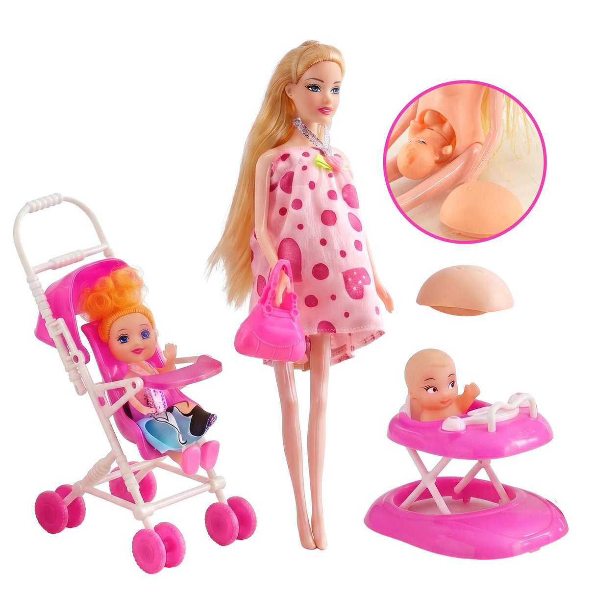 BiBi Mum to be Doll - Pregnant Doll & Accessories (29 cm / 11")