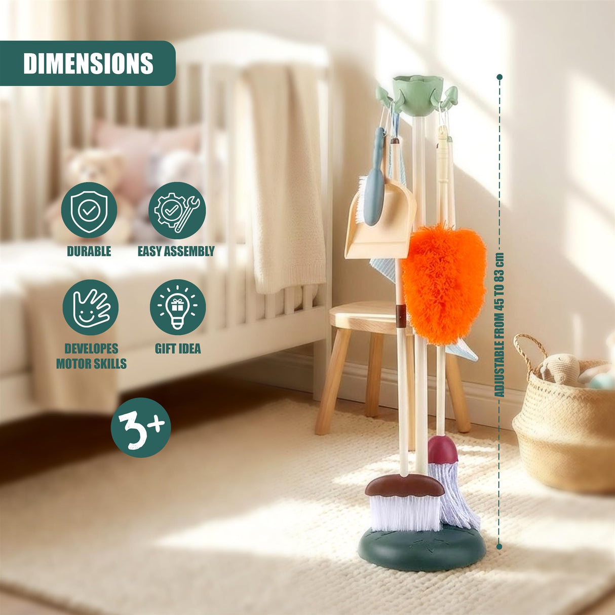 6 Piece Kids Cleaning Set