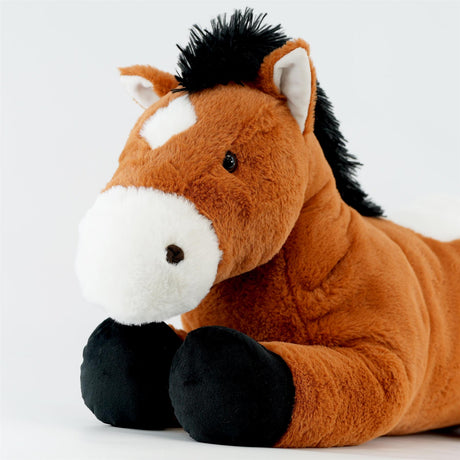 Large Brown Horse Soft Toy 65cm by The Magic Toy Shop - UKBuyZone