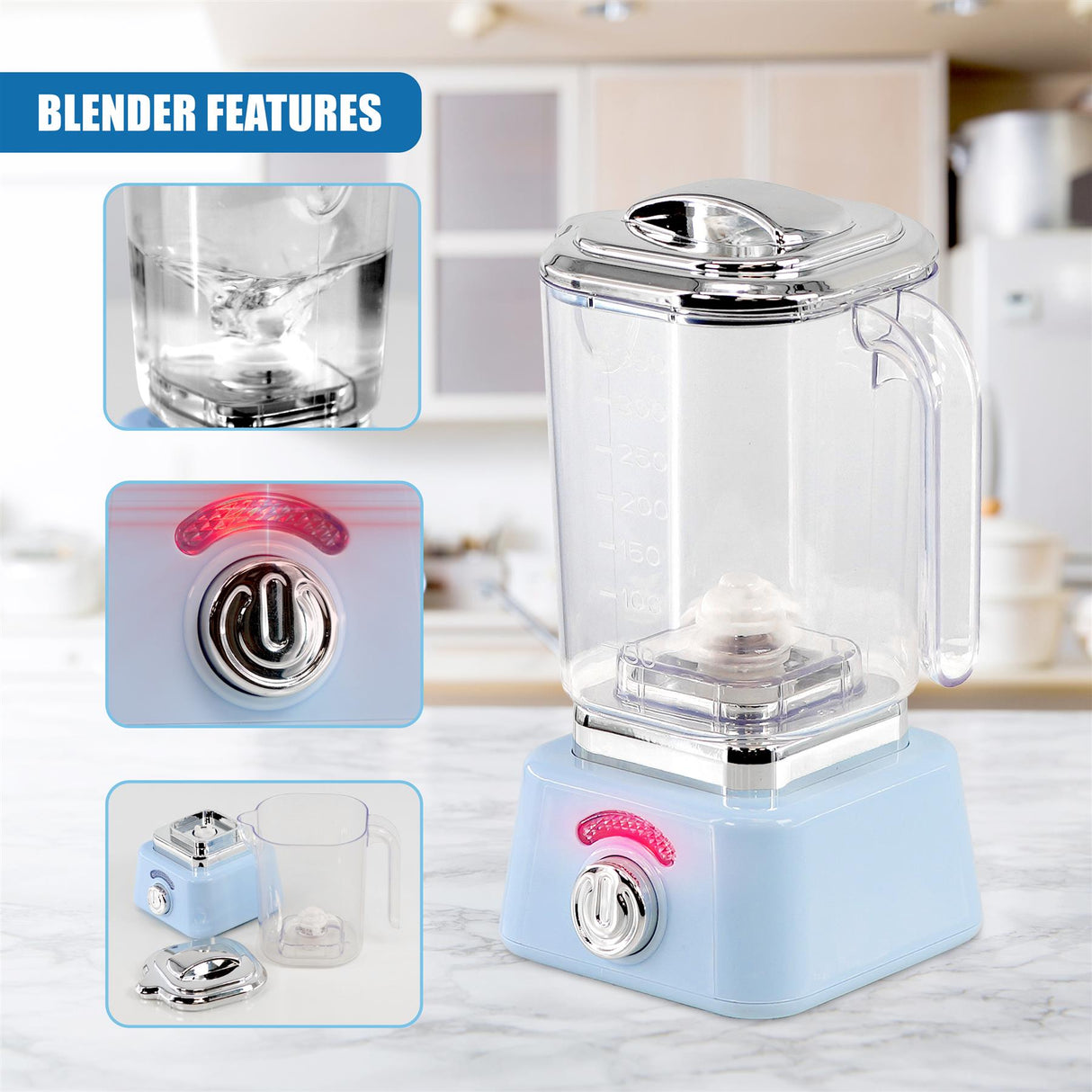 Kitchen Breakfast Pretend Play Toy 9 Pcs by The Magic Toy Shop - UKBuyZone