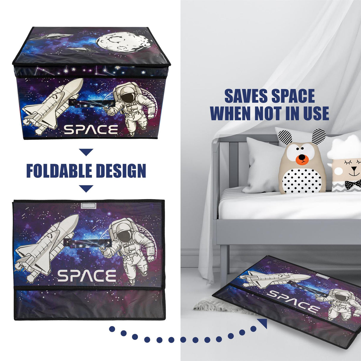 Space Storage Box by The Magic Toy Shop - UKBuyZone
