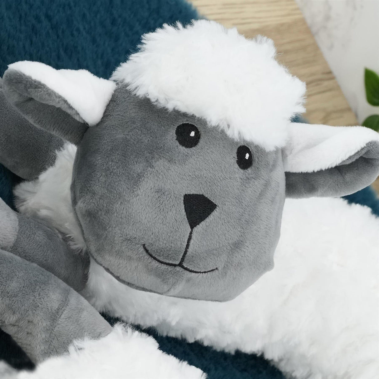 Novelty White Sheep Draught Excluder for Doors by The Magic Toy Shop - UKBuyZone