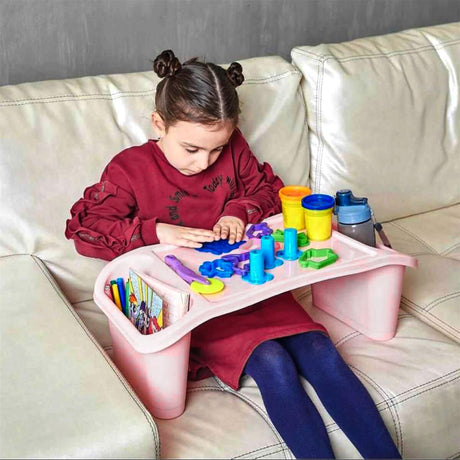Bed Tray Table with Storage by Geezy - UKBuyZone