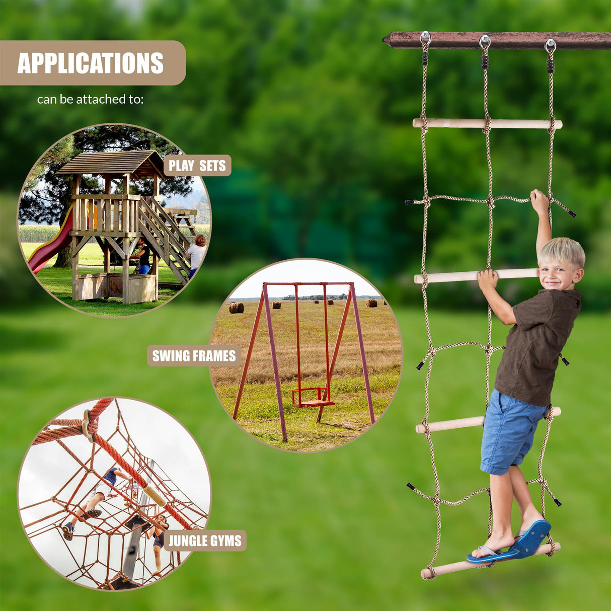 Climbing Net for Kids by The Magic Toy Shop - UKBuyZone