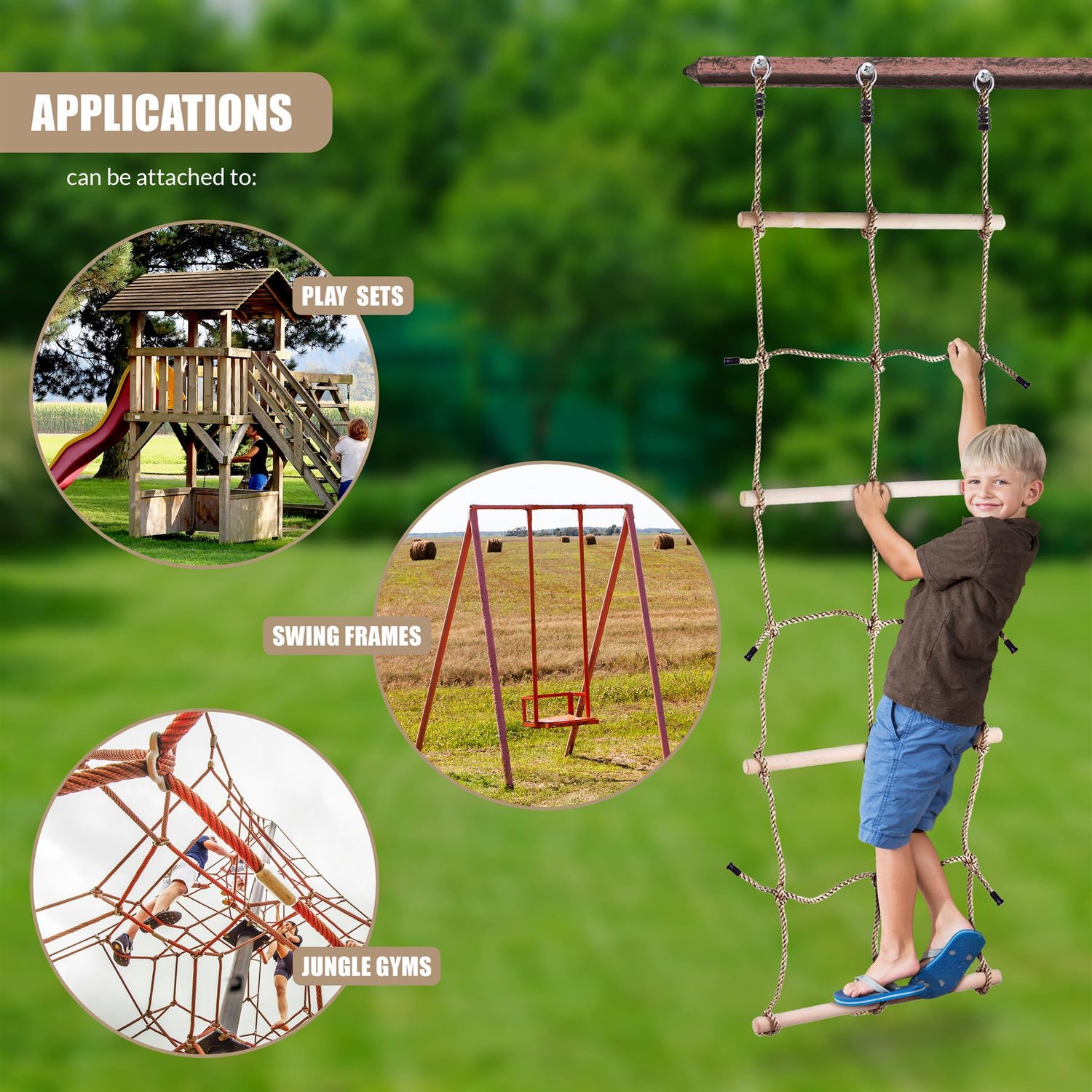 Climbing Net for Kids by The Magic Toy Shop - UKBuyZone
