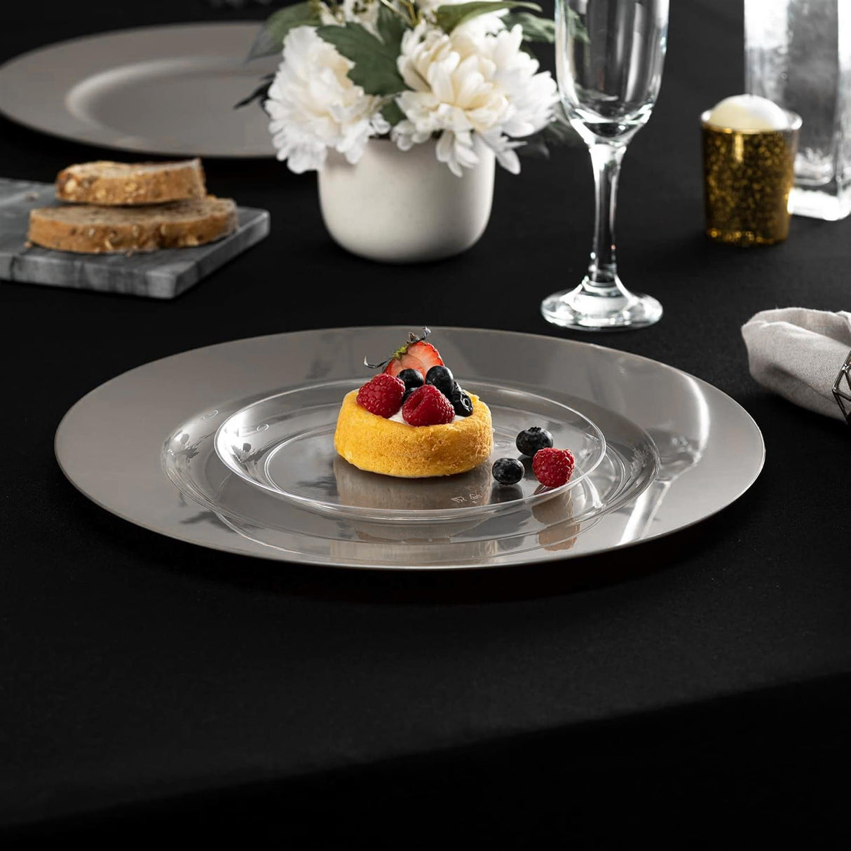 Set of 4 Charger Plates