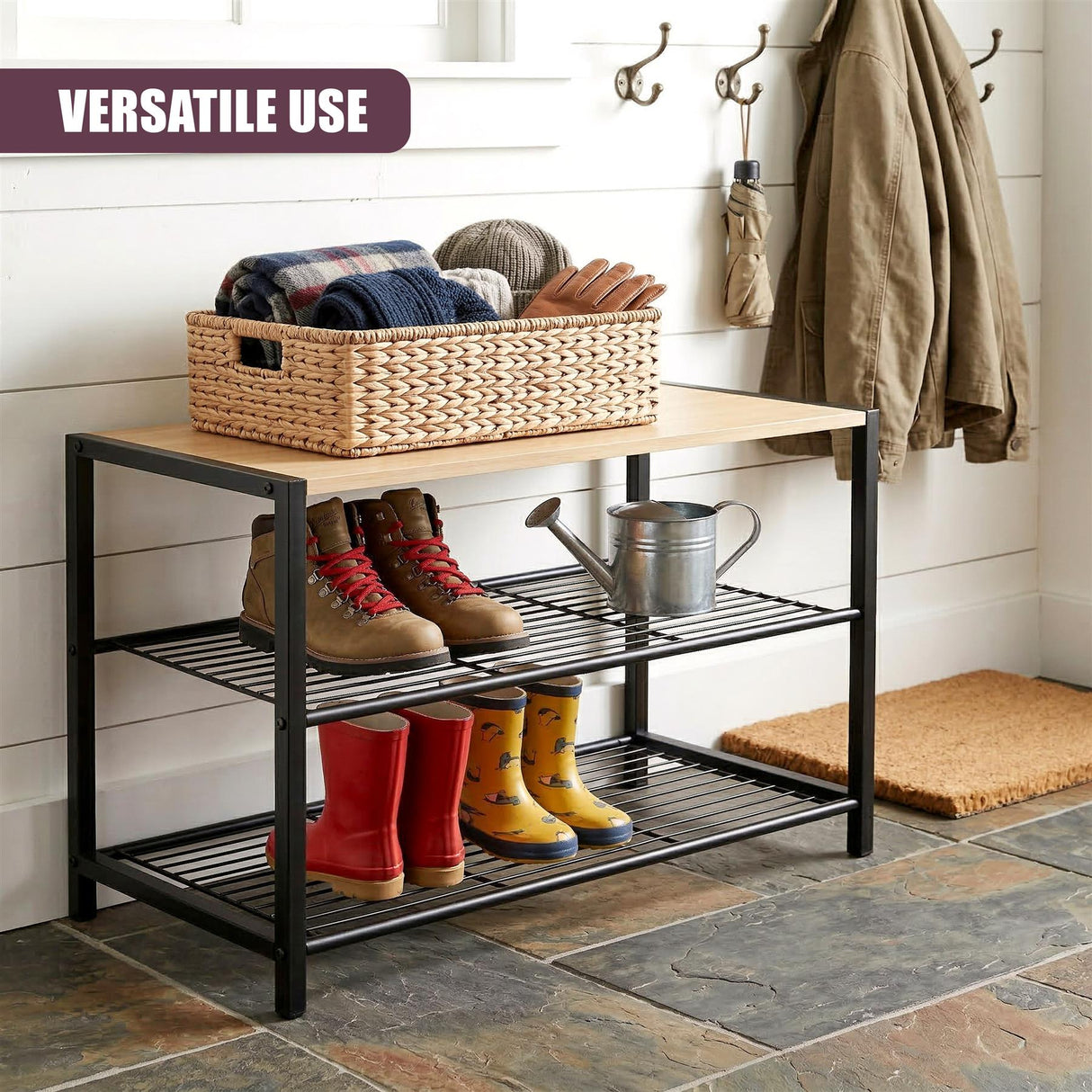 2 Tier Shoe Rack