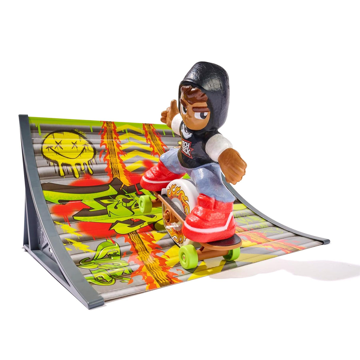 Tech Deck Shred N' Blast Motorised Skateboard & Ramp Set