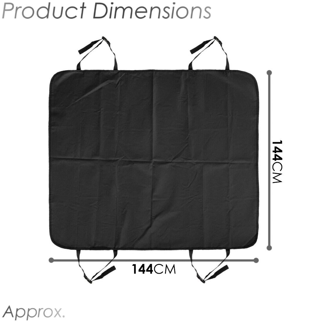 Pet Car Rear Seat Cover Waterproof and Nonslip by GEEZY - UKBuyZone