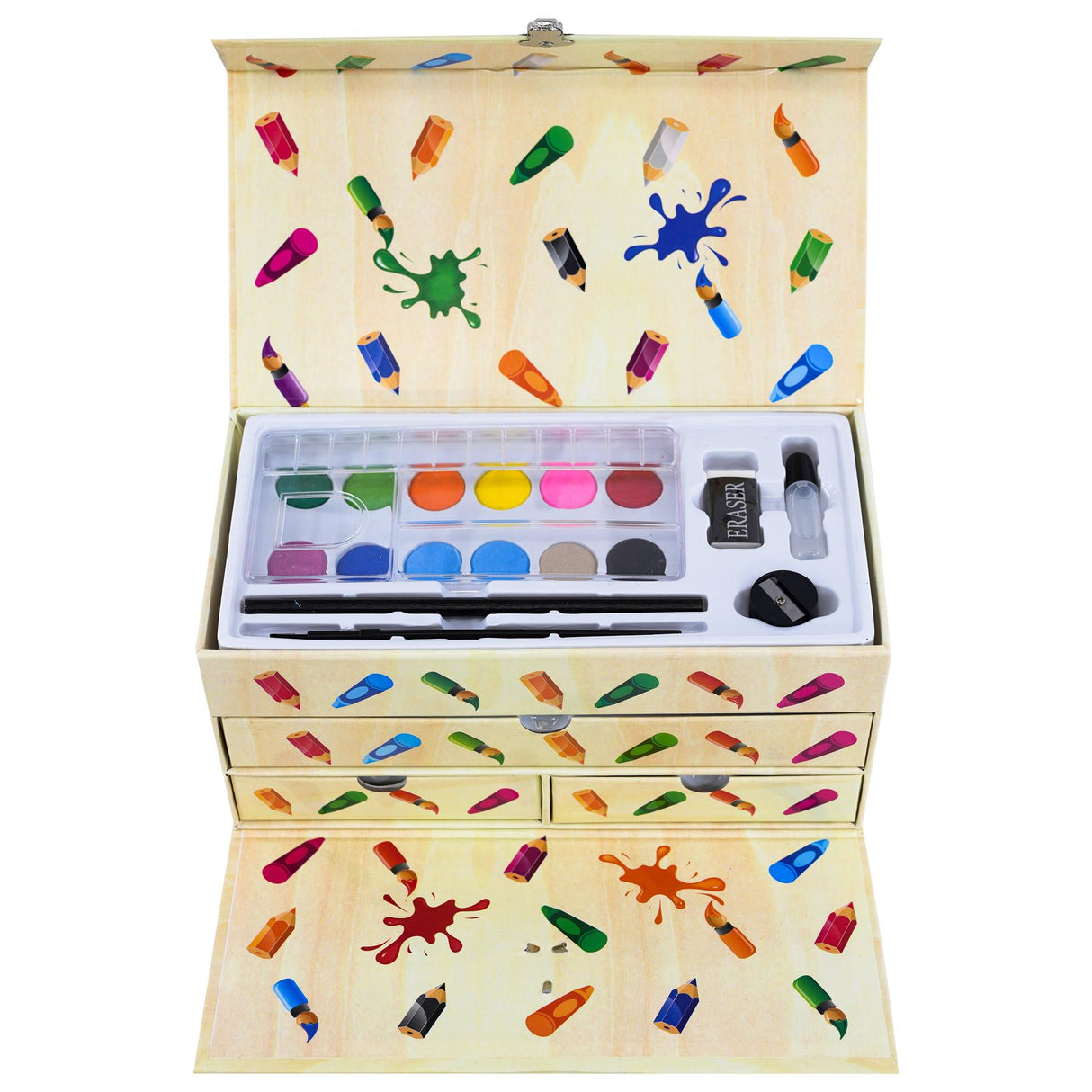 54 Pieces Craft Art Set in A Box by MTS - UKBuyZone