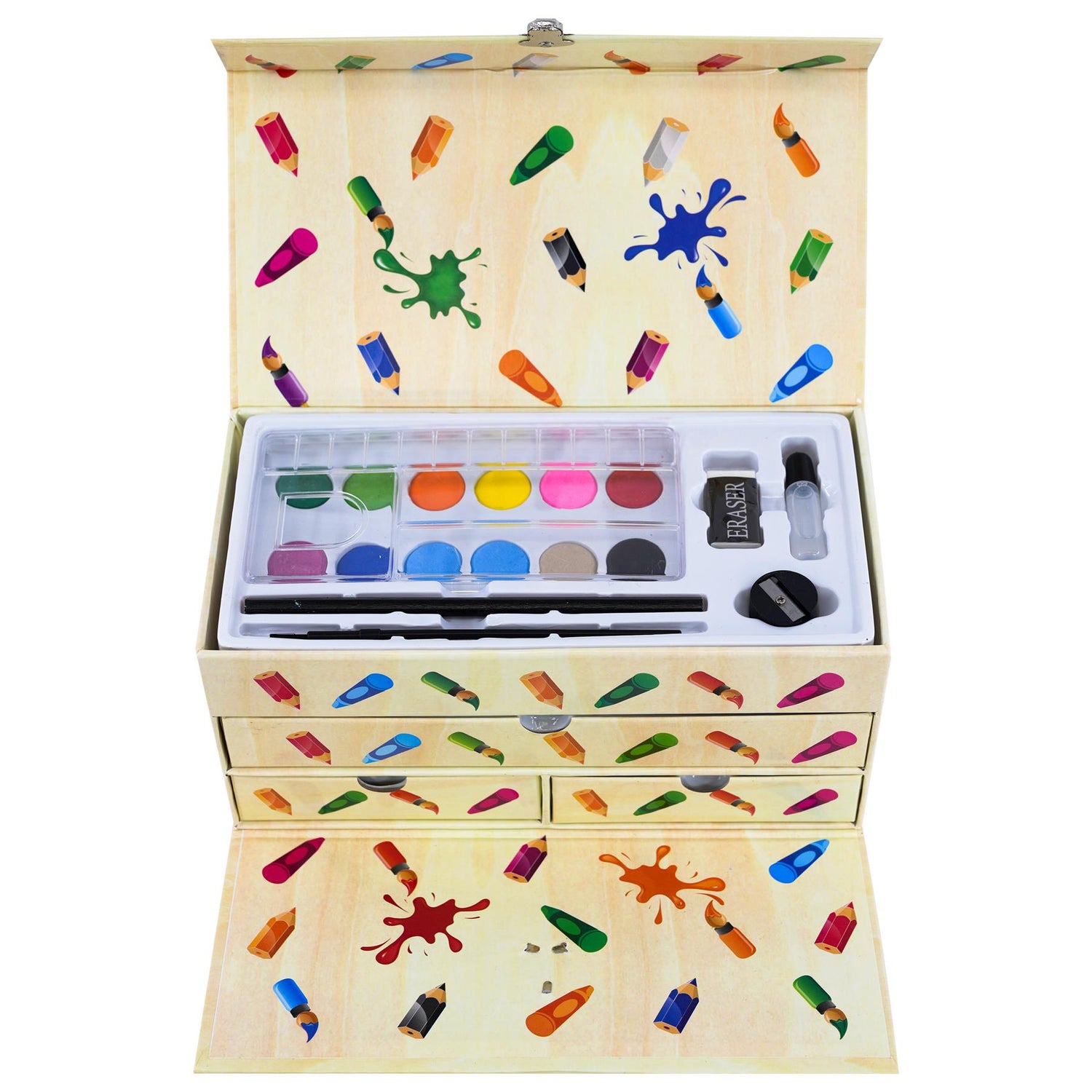 54 Pieces Craft Art Set in A Box by MTS - UKBuyZone