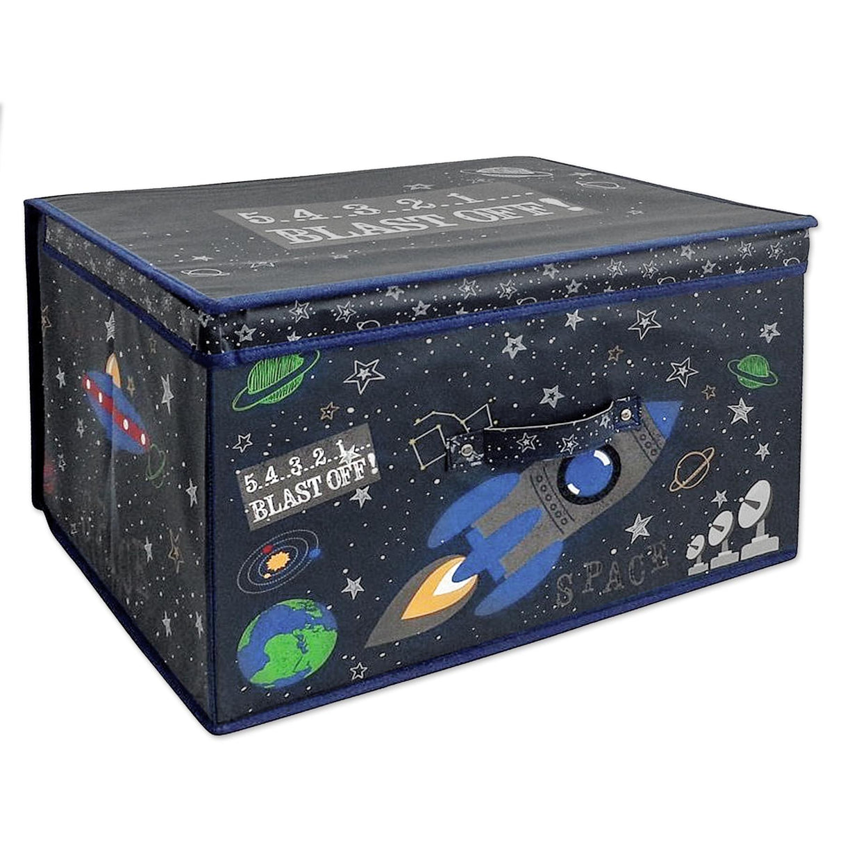 Blast Off Large Storage Box by The Magic Toy Shop - UKBuyZone