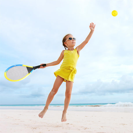 2 Player Tennis Set with Ball and Shuttlecock by The Magic Toy Shop - UKBuyZone