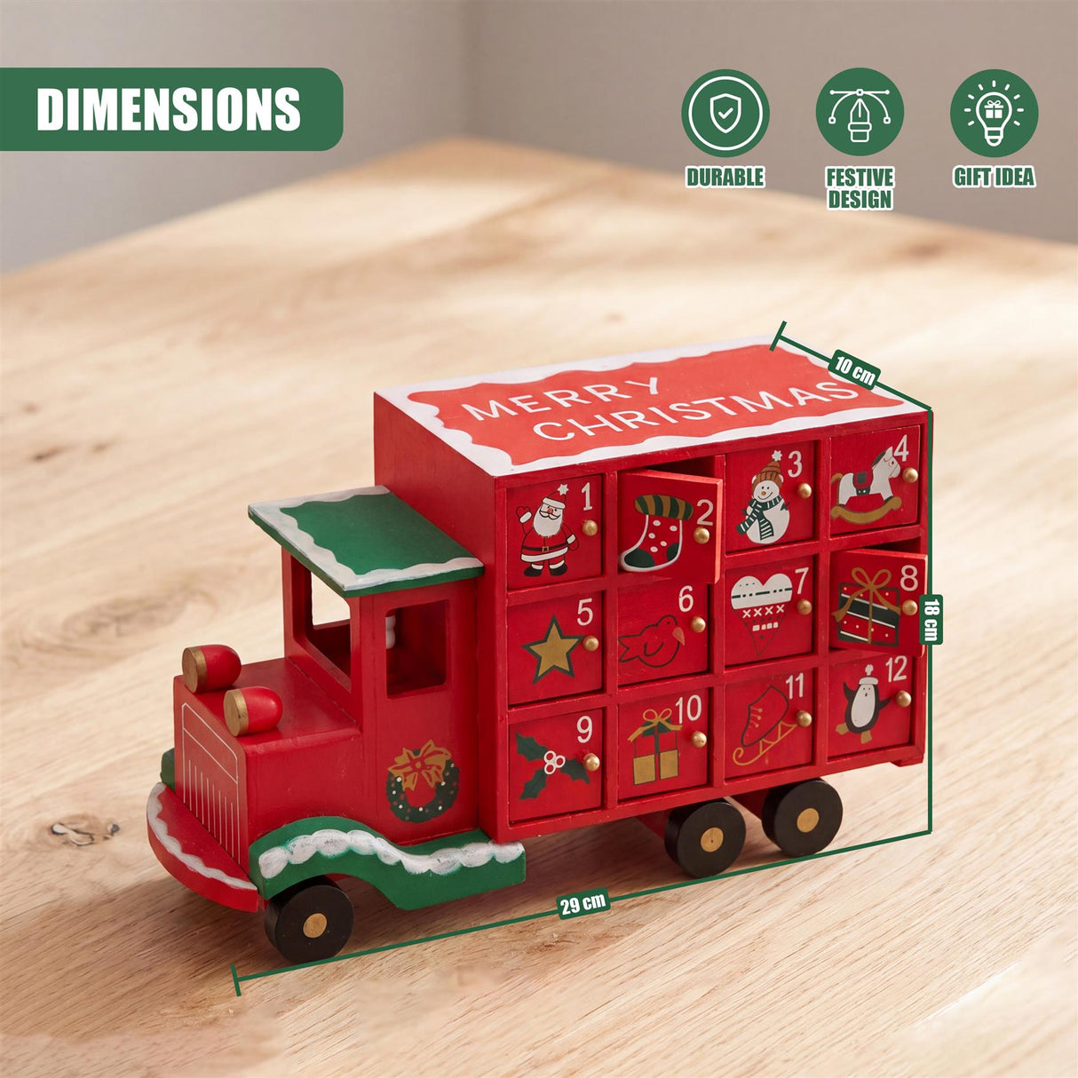 Christmas Truck Advent Calendar