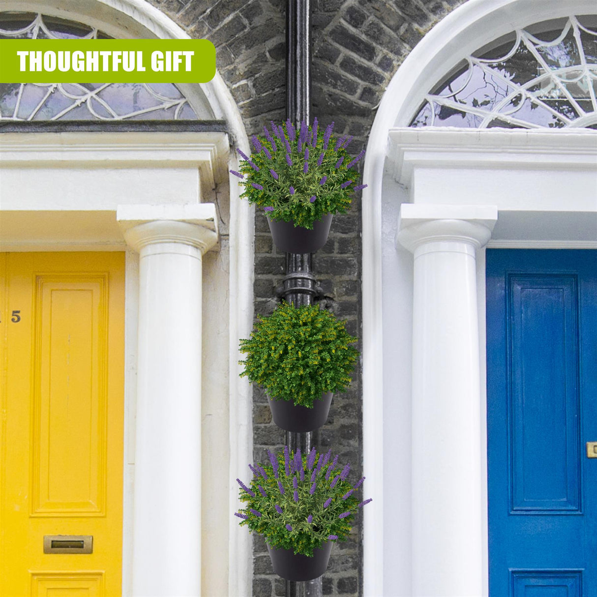 Black Drainpipe Planter by GEEZY - UKBuyZone