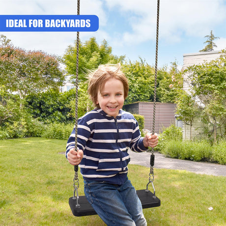 Swing Seat with Polyhemp Ropes by GEEZY - UKBuyZone