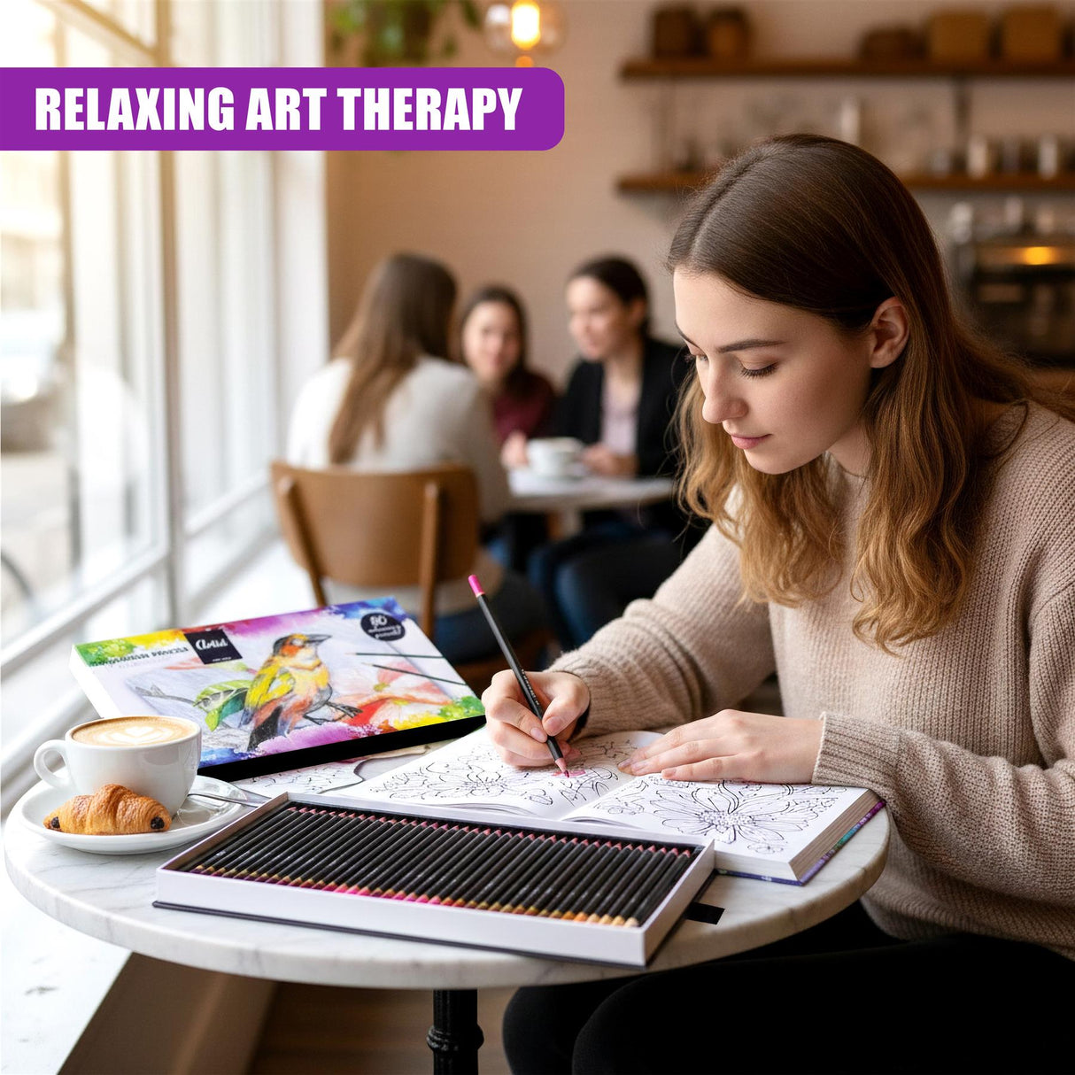 80 Colouring Pencils Set