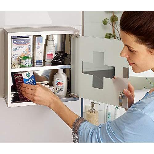 Wall Mountable Medicine Cabinet by GEEZY - UKBuyZone