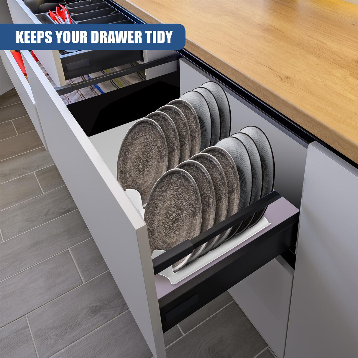 Kitchen Lid Organiser by GEEZY - UKBuyZone