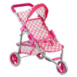 Baby Doll Pink Foldable Jogger Stroller by BiBi Doll - UKBuyZone