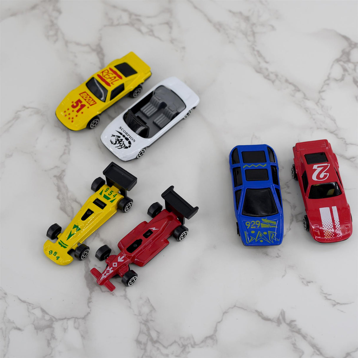36 Piece Die-Cast Car Set
