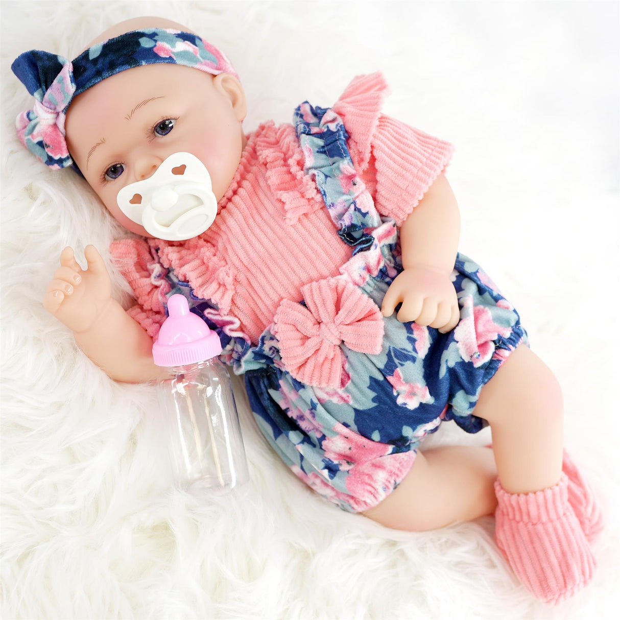 BiBi Reborn Awake Girl "Sweet Pea" (43 cm / 17") by BiBi Doll - UKBuyZone