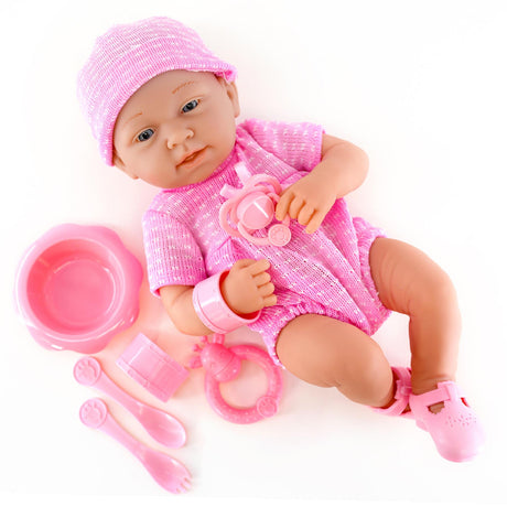 BiBi Doll Newborn Girl & Accessories (35 cm / 14") by The Magic Toy Shop - UKBuyZone