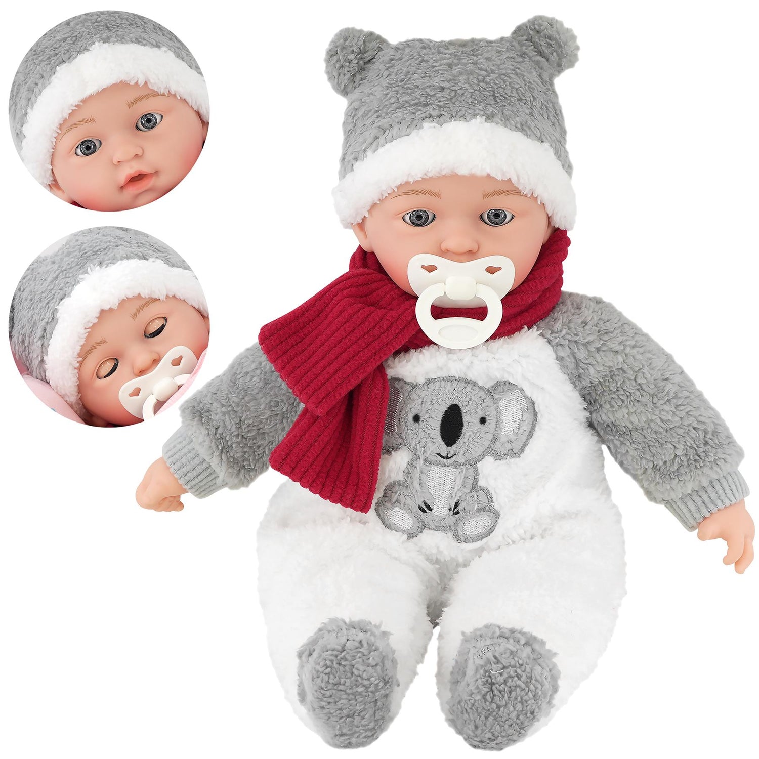 BiBi Koala Sleeping Doll (40 cm / 16") by BiBi Doll - UKBuyZone