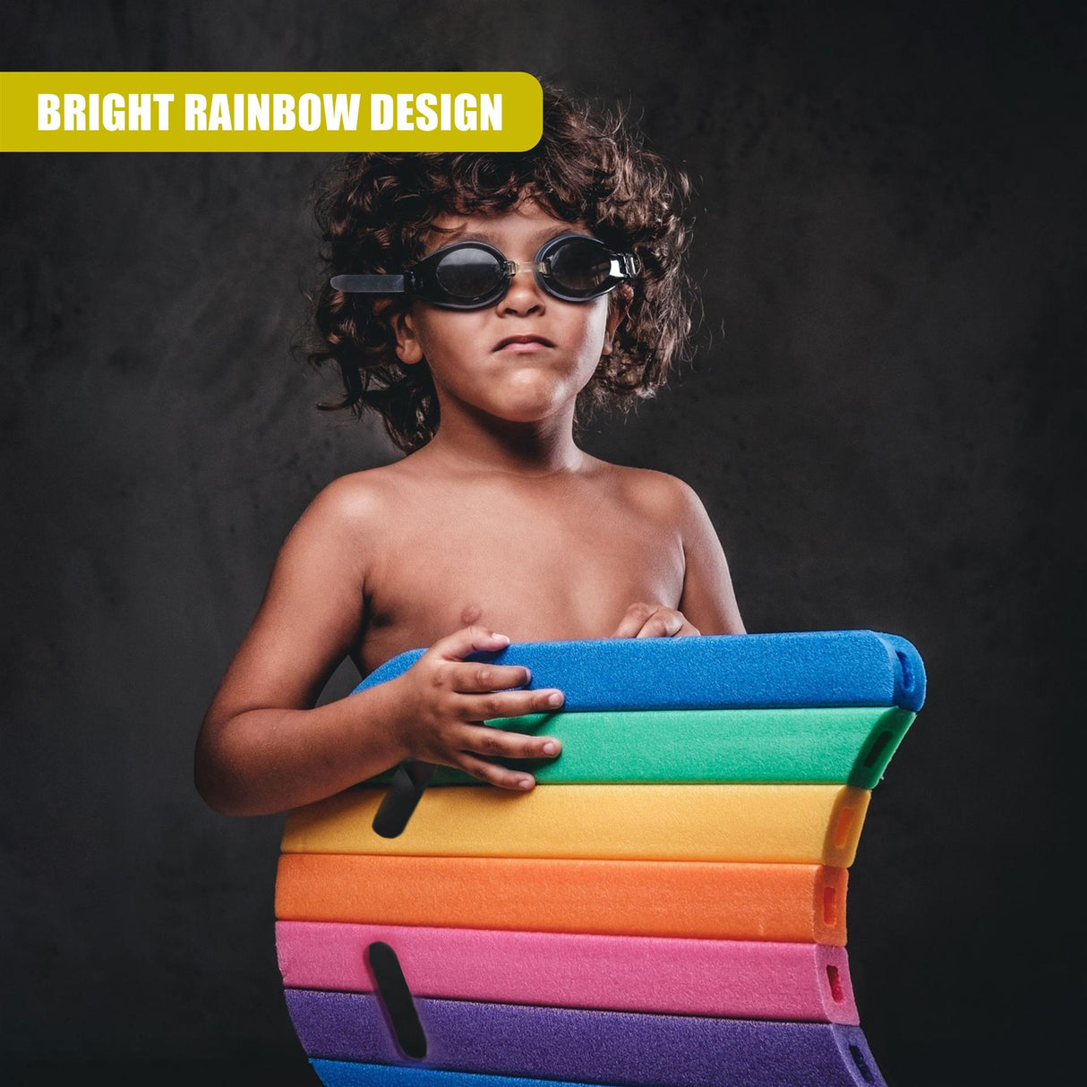 Rainbow Eva Foam Kickboard