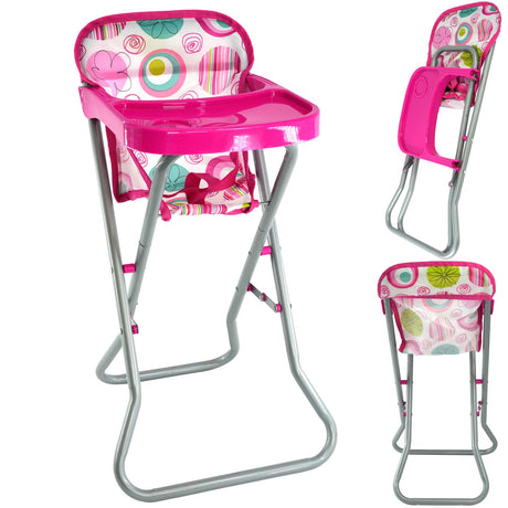 Feeding Dolls High Chair by BiBi Doll - UKBuyZone