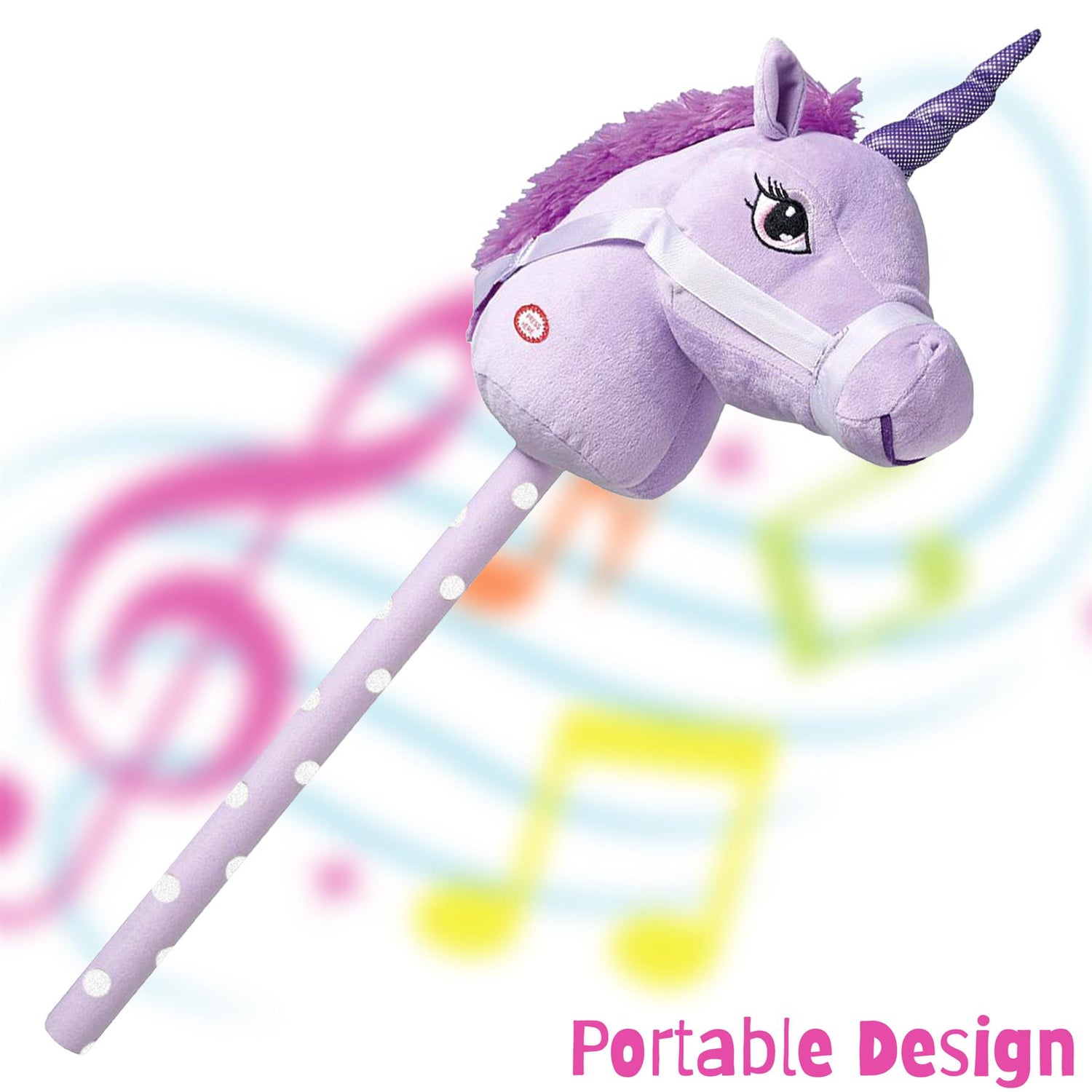 Lilac Hobby Horse by The Magic Toy Shop - UKBuyZone