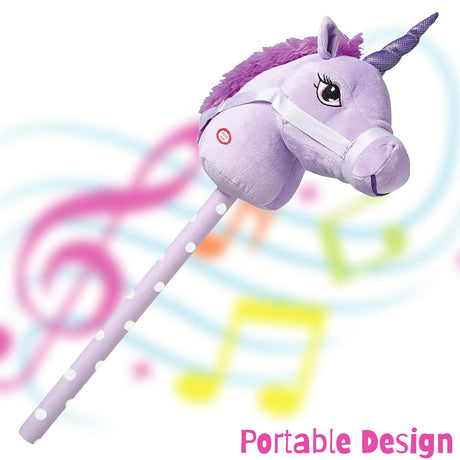 Lilac Hobby Horse by The Magic Toy Shop - UKBuyZone