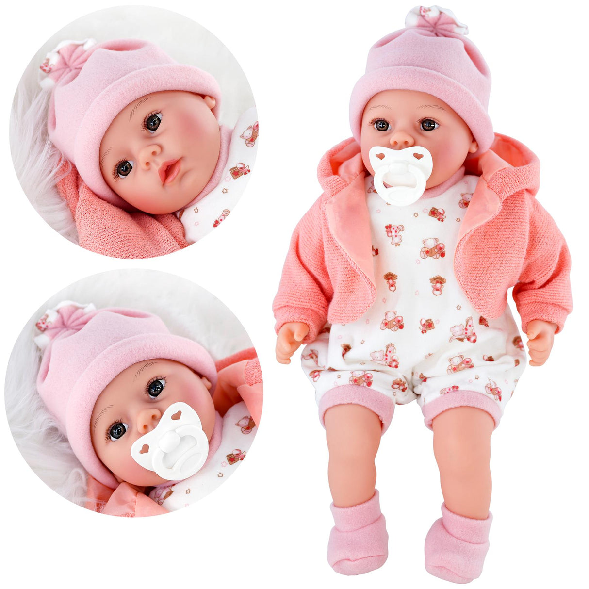 BiBi Baby Doll - Peach (45 cm / 18") by BiBi Doll - UKBuyZone