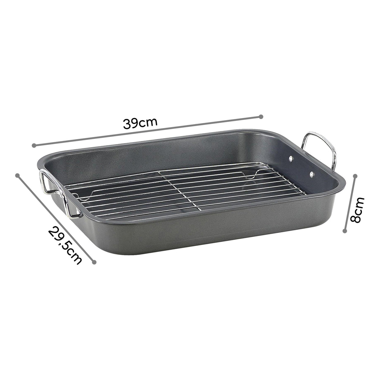 Non-Stick Roasting Tray by Geezy - UKBuyZone