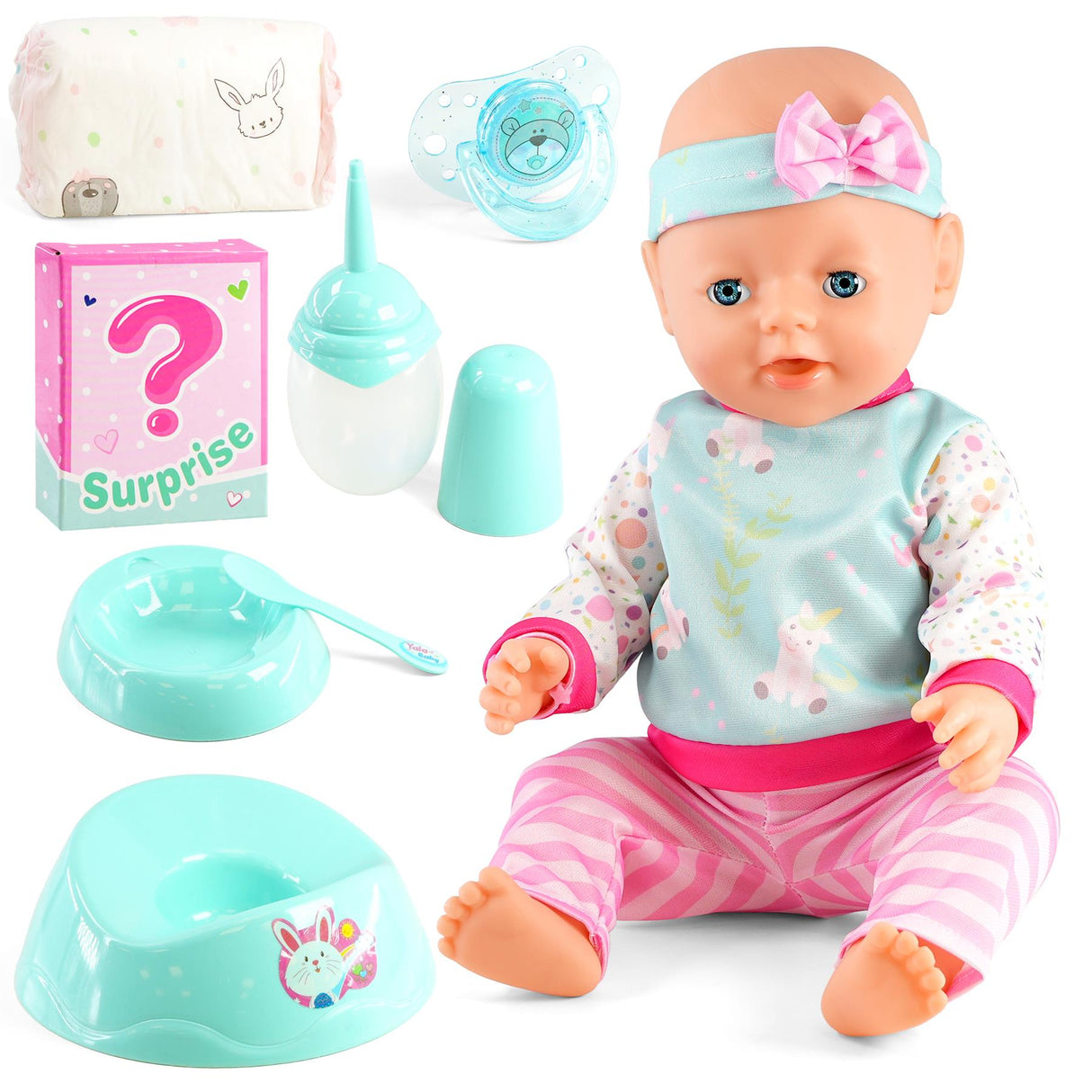 Interactive Baby Doll Playset by BiBi Doll - UKBuyZone