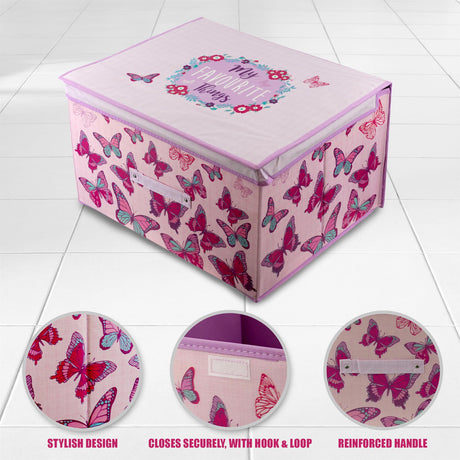 Butterfly Large Storage Box by The Magic Toy Shop - UKBuyZone