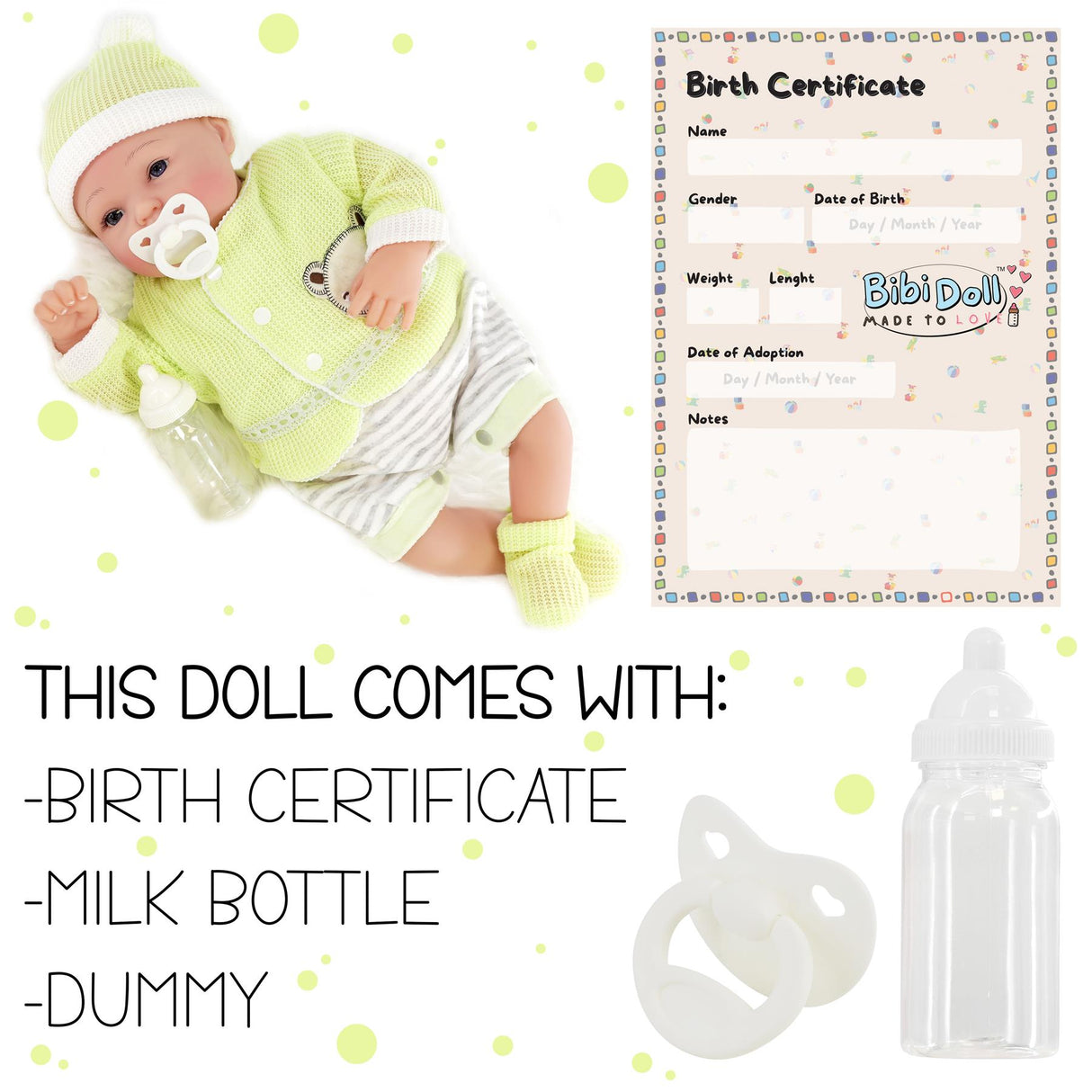 BiBi Doll Reborn Boy "Sunny" (50 cm / 20") by BiBi Doll - UKBuyZone