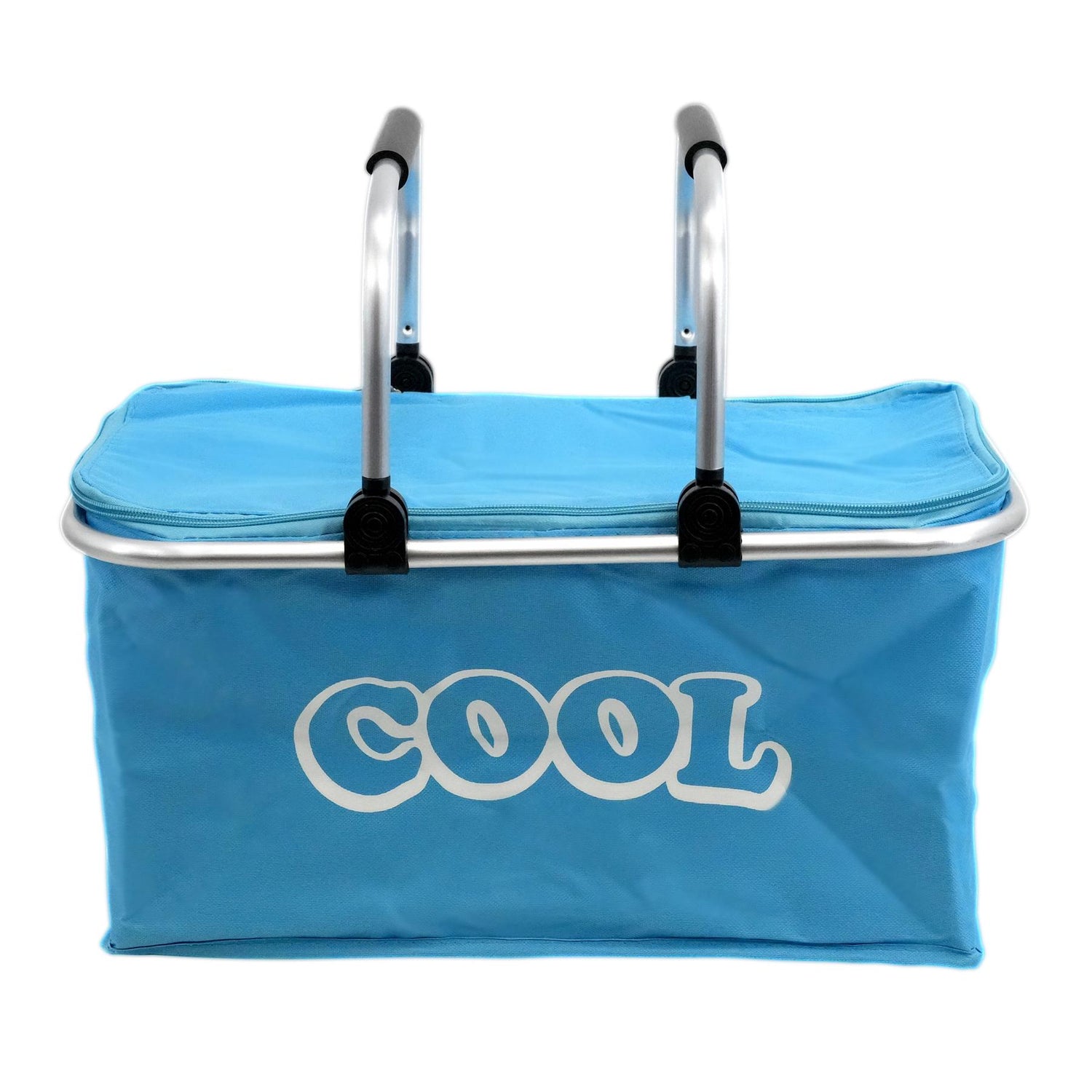 Blue Cooler Basket Bag by GEEZY - UKBuyZone
