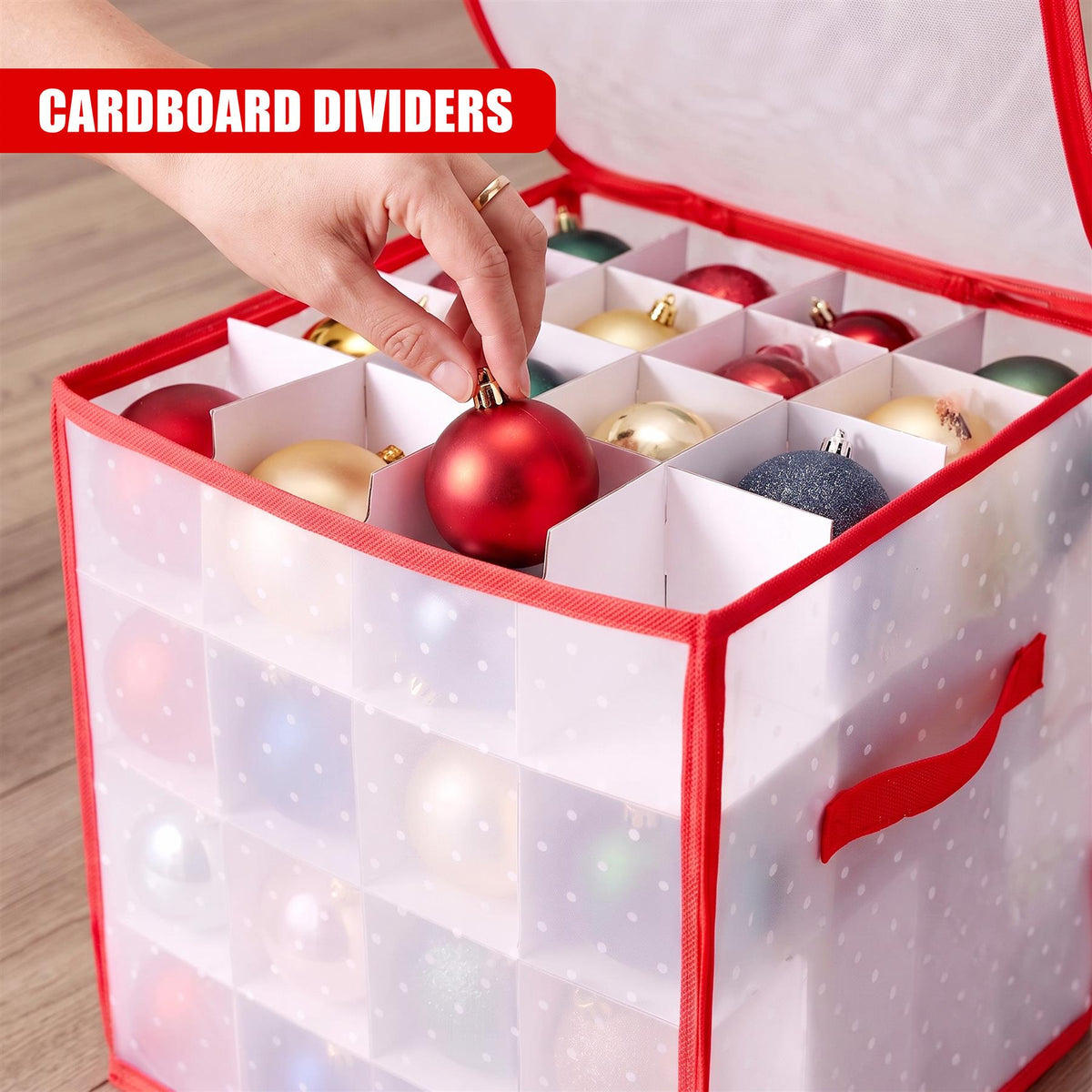 Bauble Storage Box - 64 Ornaments