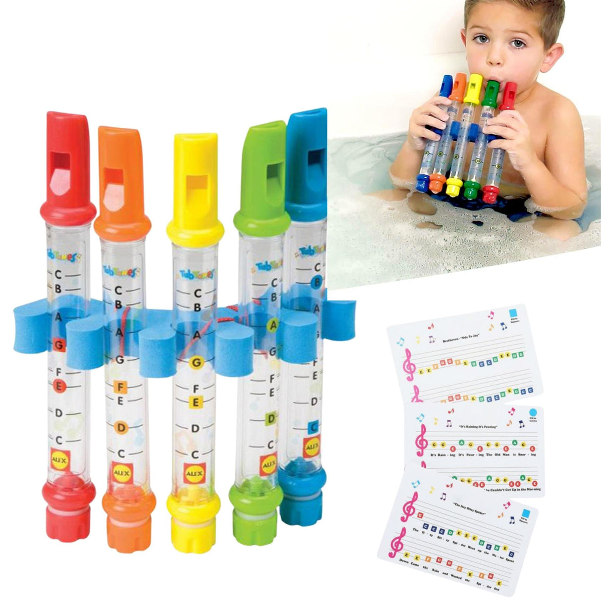 Kids Water Flute Musical Bath Toy by The Magic Toy Shop - UKBuyZone