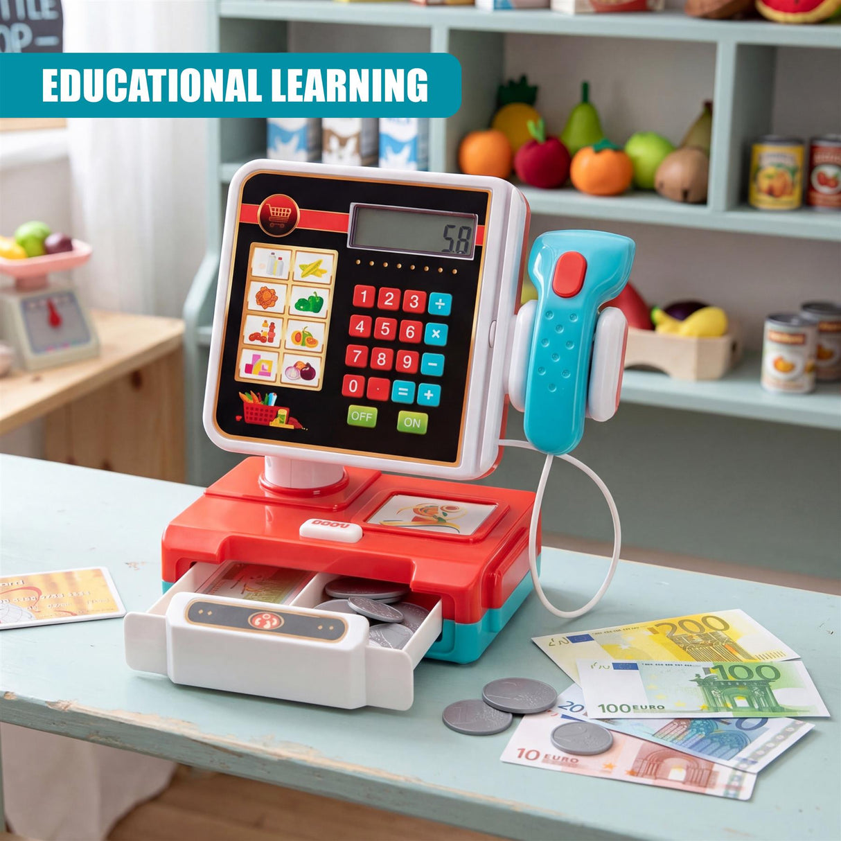 Cash Register Toy Set