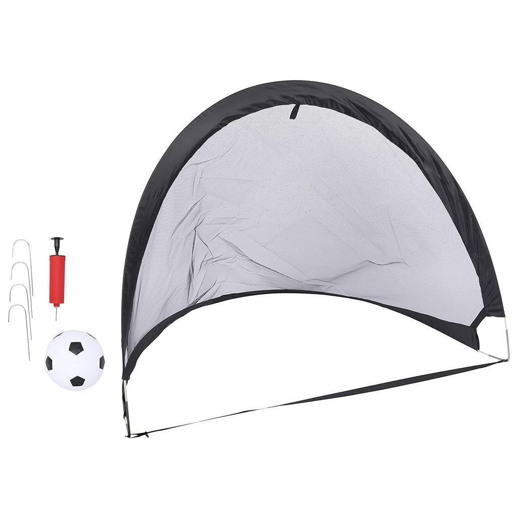 Pop-Up Goal Set of 2 with Ball and Pump by The Magic Toy Shop - UKBuyZone